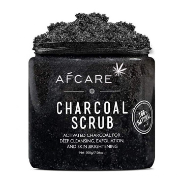 Bamboo Charcoal Scrub Butter Body Scrub and Cream Set 200ml Guangzhou Body Scrub